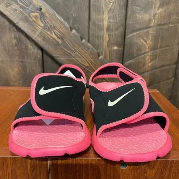 NWT Girl's Nike Sunray Adjustable 4 Sport Sandals - Picture 2 of 9
